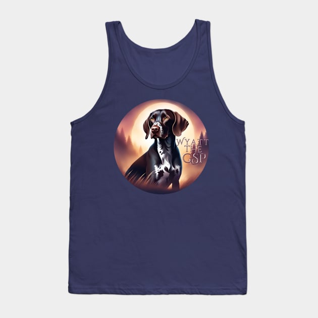 Wyatt the GSP Tank Top by Alexander S.